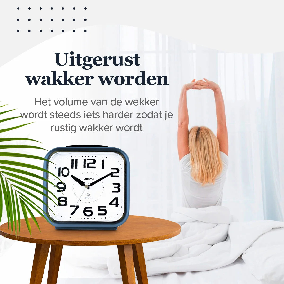 uitgerust-wakker-worden-blauwe-wekker