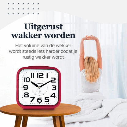 luxime-analoge-wekker-rood-geleidelijk-alarm