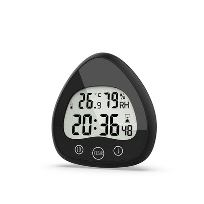 luxime-digitale-keukenwekker-met-thermometer-en-luchtvochtigheidsmeter-zwart